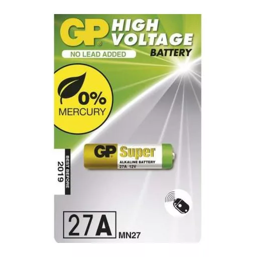 GP 27A alkáli elem (12V)