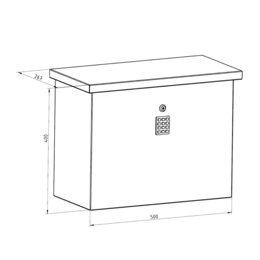 MyBox – okos csomagátadó láda, Wi-Fi