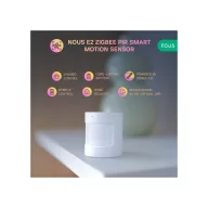   Nous E2 – okos PIR mozgásérzékelő, vezeték nélküli, Tuya Zigbee