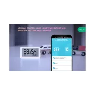   Nous E6 – okos hőmérséklet és páratartalom érzékelő, LCD kijelzővel, Tuya Zigbee