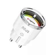   Nous A1Z – okoskonnektor, fogyasztásmérős, 16A/3680W, Tuya Zigbee