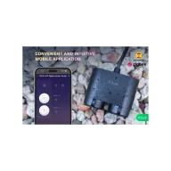   Nous A4Z – okoskonnektor elosztó, dupla, kültéri, 16A/3680W, Tuya Zigbee