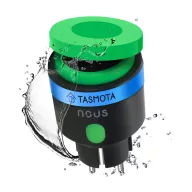  Nous A6T – okoskonnektor, kültéri, fogyasztásmérős, Wi-Fi, Tasmota firmware