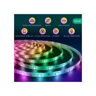 Nous F4 – okos RGBIC LED szalag, 5 méter, Tuya Wi-FI