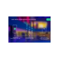 Nous F4 – okos RGBIC LED szalag, 5 méter, Tuya Wi-FI