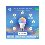   Nous P3 – RGB LED okos izzó, E27 foglalat, Tuya Wi-Fi, Matter