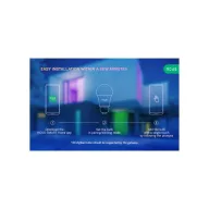 Nous P3Z – RGB LED okos izzó, E27 foglalat, Tuya Zigbee