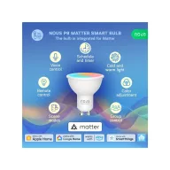   Nous P8 – RGB LED okos izzó, GU10 foglalat, Tuya Wi-FI, Matter