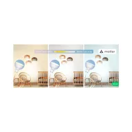   Nous P8 – RGB LED okos izzó, GU10 foglalat, Tuya Wi-FI, Matter