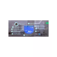  Nous B1T – kapcsolórelé modul, 1 áramkörös, Wi-Fi, Tasmota firmware, Matter