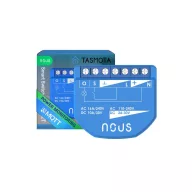   Nous B2T – relé modul, 1 áramkörös, fogyasztásmérős, Tuya Wi-Fi, Tasmota firmware, Matter