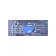   Nous B3T – relé modul, 2 áramkörös, redőny és motoros függöny vezérlő, fogyasztásmérős, Tuya Wi-Fi, Tasmota firmware, Matter