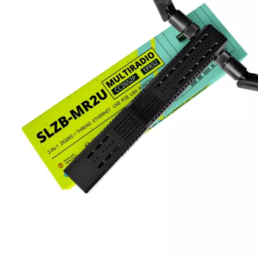 SMLIGHT SLZB-MR2U – adapter, Zigbee, Matter over Thread, Ethernet, Wi-Fi, PoE, USB (CC2652P + EFR32MG21)