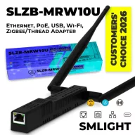   SMLIGHT SLZB-MRW10U – adapter, Zigbee, Thread, Z-Wave, Matter (ESP32+CC2674P10+EFR32ZG23)