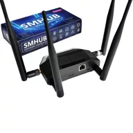  SMLIGHT SMHUB Premium Multi-Radio Hub – Zigbee, Thread, Wi-Fi, Bluetooth, Z-Wave, 4G/LTE, IR, Ethernet, Matter (P10+MG24)