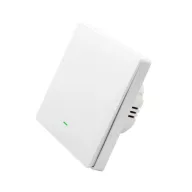   SmartWise B61 UNI – kapcsoló, 1 gombos, Zigbee, RF 433 MHz, fehér