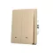 SmartWise B62 UNI – kapcsoló, 2 gombos, Zigbee, RF 433 MHz, arany színű