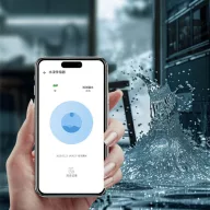   SmartWise Rain Sensor – okos esőérzékelő, eWeLink-Remote, Zigbee, fekete