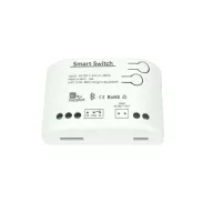   SmartWise 5V-32V – okos relé modul, 1 áramkörös, AC/DC, NO/NC, Wi-Fi, Bluetooth, védőtokban