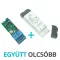 SmartWise 5V-32V – okos relé modul, 2 áramkörös, AC/DC, NO/NC, Wi-Fi, Bluetooth, védőtokban