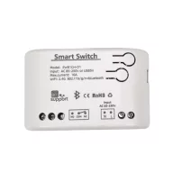   SmartWise 85V-250V – okos relé modul, 1 áramkörös, AC, NO/NC, Wi-Fi, Bluetooth, védőtokban