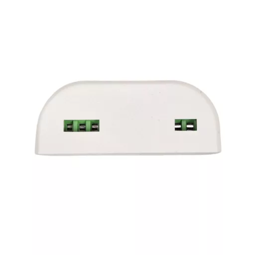 SmartWise 85V-250V – okos relé modul, 1 áramkörös, AC, NO/NC, Wi-Fi, Bluetooth, védőtokban