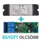 SmartWise 85V-250V – okos relé modul, 2 áramkörös, AC, NO/NC, Wi-Fi, Bluetooth, védőtokban