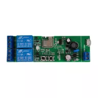   SmartWise 85V-250V – okos relé modul, 2 áramkörös, AC, NO/NC, Wi-Fi, Bluetooth, védőtokban