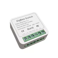  SmartWise Mini ZB – okos relé modul, kapcsolóbemenettel, 16A, Zigbee