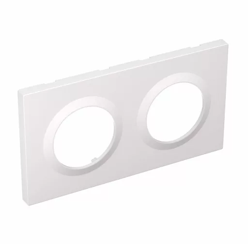 Sonoff Fusion Orb Frame – sorolókeret, dupla, ERBS, E1GS és E1GSL kapcsolókhoz, fehér (EF2G)