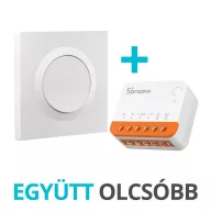   Sonoff Fusion E1GS – fali kapcsoló és MINI R4 (Extreme) relé modul, Wi-Fi, eWeLink-Remote