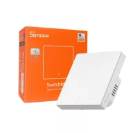   Sonoff SwitchMan M5 – villanykapcsoló, 1 áramkörös, Zigbee, fehér (ZBM5-1C-86W)