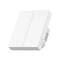   Sonoff SwitchMan M5 – villanykapcsoló, 2 áramkörös, sorolható, Zigbee, fehér (ZBM5-2C-80W)
