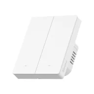   Sonoff SwitchMan M5 – villanykapcsoló, 2 áramkörös, sorolható, Wi-Fi, Matter, fehér (M5-2C-80W)