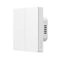   Sonoff SwitchMan M5 – villanykapcsoló, 2 áramkörös, Zigbee, fehér (ZBM5-2C-86W)