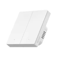   Sonoff SwitchMan M5 – villanykapcsoló, 2 áramkörös, Wi-Fi, Matter, fehér (M5-2C-86W)