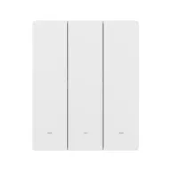   Sonoff SwitchMan M5 – villanykapcsoló, 3 áramkörös, sorolható, Zigbee, fehér (ZBM5-3C-80W)