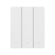   Sonoff SwitchMan M5 – villanykapcsoló, 3 áramkörös, sorolható, Wi-Fi, Matter, fehér (M5-3C-80W)