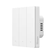   Sonoff SwitchMan M5 – villanykapcsoló, 3 áramkörös, Zigbee, fehér (ZBM5-3C-86W)