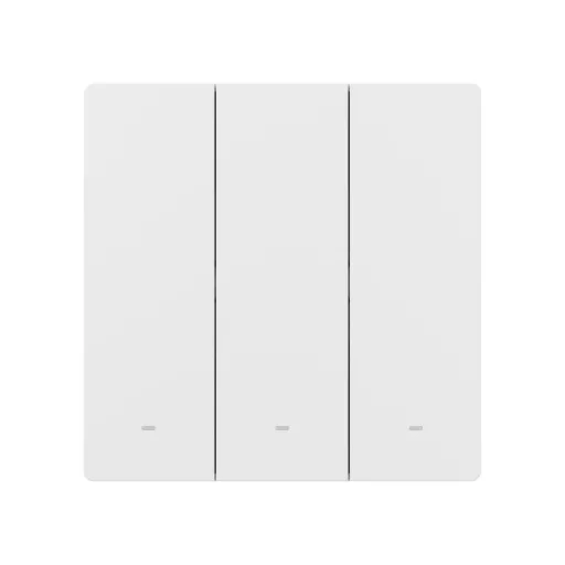 Sonoff SwitchMan M5 – villanykapcsoló, 3 áramkörös, Zigbee, fehér (ZBM5-3C-86W)