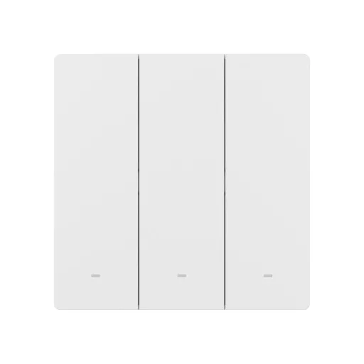 Sonoff SwitchMan M5 – villanykapcsoló, 3 áramkörös, Wi-Fi, Matter, fehér (M5-3C-86W)