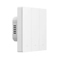   Sonoff SwitchMan M5 – villanykapcsoló, 3 áramkörös, Wi-Fi, Matter, fehér (M5-3C-86W)