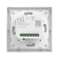   Sonoff Orb-MW2 Wall Switch – villanykapcsoló + relé modul, 2 áramkörös, Wi-Fi, Matter, fehér (MINI-2GS-E)