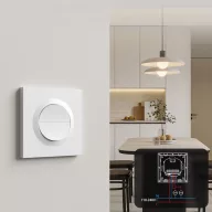  Sonoff Orb-MW2 Wall Switch – villanykapcsoló + relé modul, 2 áramkörös, Wi-Fi, Matter, fehér (MINI-2GS-E)