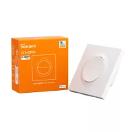   Sonoff Orb-ZBW2 Wall Switch – kapcsoló + relé modul, 2 áramkörös, Zigbee, fehér (MINI-ZB2GS-E)