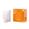 Sonoff Orb-ZBW2L Wall Switch – kapcsoló + relé modul, 2 áramkörös, csak fázis, Zigbee, fehér (MINI-ZB2GS-L-E)