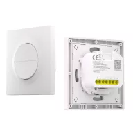   Sonoff Orb-ZBW2L Wall Switch – kapcsoló + relé modul, 2 áramkörös, csak fázis, Zigbee, fehér (MINI-ZB2GS-L-E)