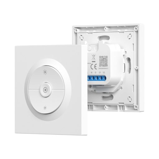 Sonoff Orb-ZBDIM Dimmer Wall Switch – fényerőszabályzó kapcsoló + relé modul, fogyasztásmérős, Zigbee, fehér (MINI-ZBDIM-E)