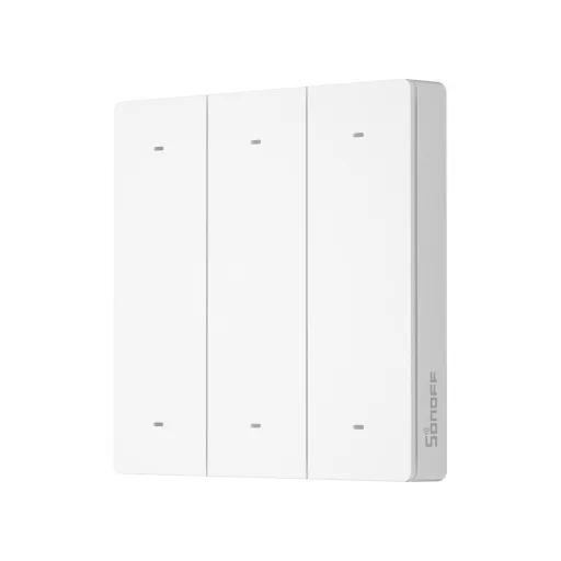 Sonoff SwitchMan R5 – jelenetkapcsoló, 6 gombos, vezetéknélküli, eWeLink-Remote, fehér (R5W)