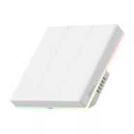   Sonoff TX Ultimate T51C – villanykapcsoló, 1 gombos, érintős, Wi-Fi, eWeLink-Remote, fehér (T5-1C-86)